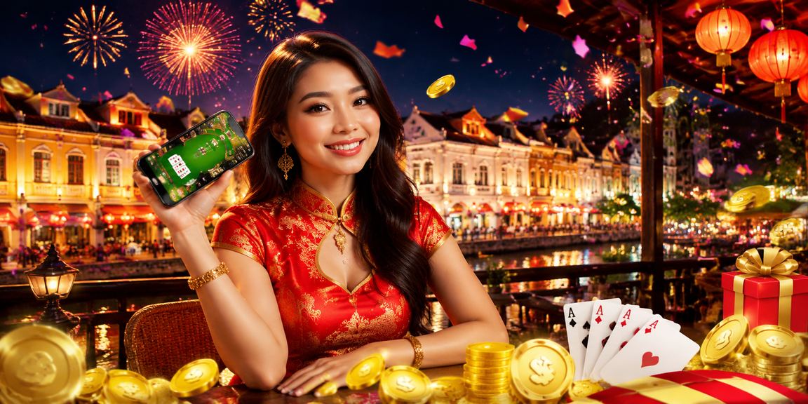 Permainan rummy kasino langsung dengan suasana Melayu di Ipoh